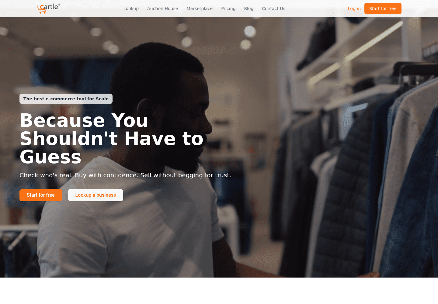 Cartle Startup project preview